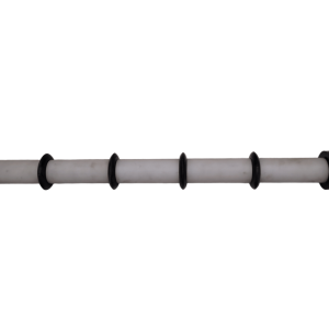 Steel roller - Ø63.5/108 x 750 (with 2x3 flat rings + 4 discs)