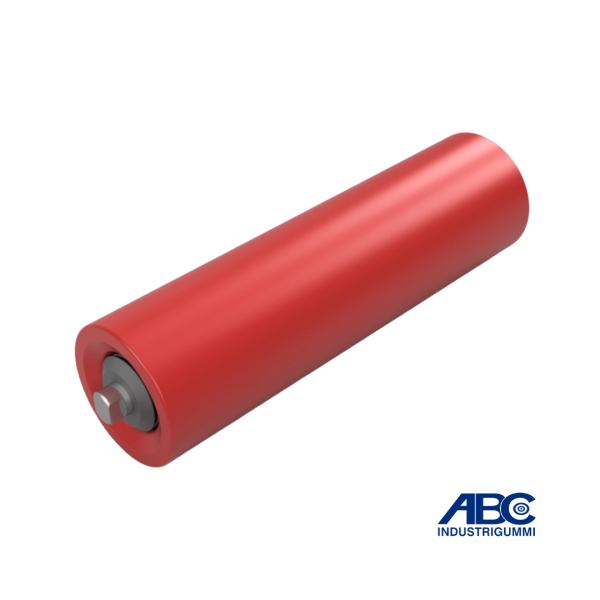 Conveyor roller, Steel roller for conveyor belts