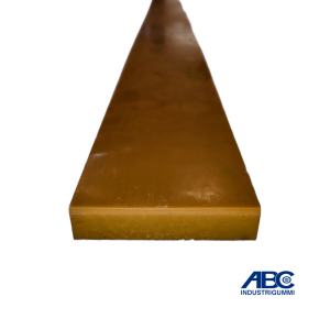 PU scraper blade (yellow:brown)