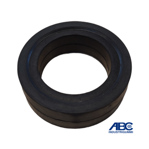 Flat ring for rubber steel roller - Ø89 : Ø133 x 40 mm.