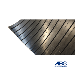 Rubber roller (Wide-ribbed) - 4.5 x 2000 mm.
