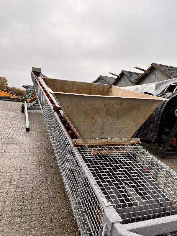 Lattice conveyor with feed hopper - 20 m. (belt width 800 mm.) - Image 5