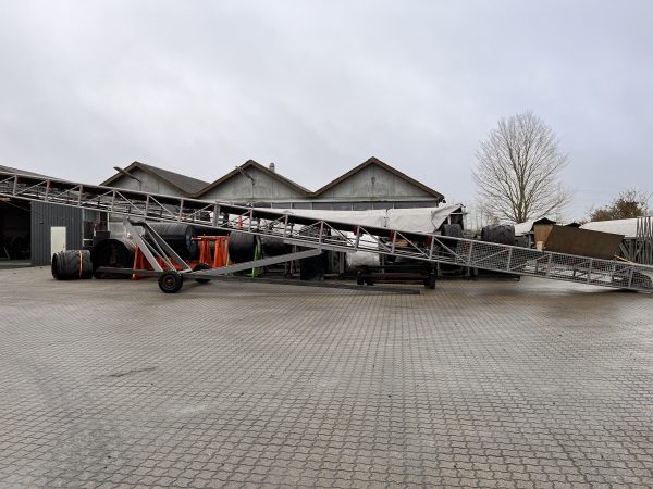 Lattice conveyor with feed hopper - 20 m. (belt width 800 mm.) - Image 3