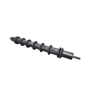 Steel roller incl. 9 disc rings for Powerscreen, Evoquip and McCloskey - Ø89x1175x1335
