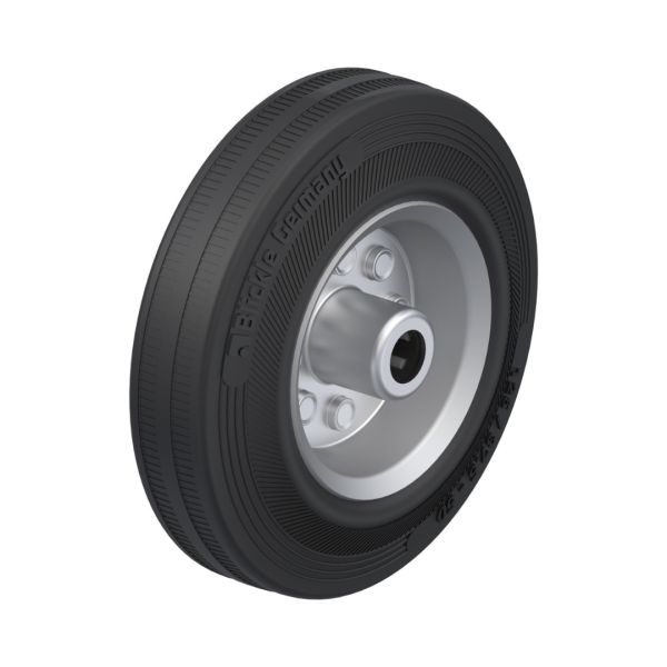 Transport wheels - Loose - Ø125 x Ø20 mm (Rubber)