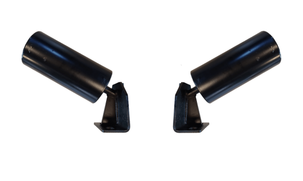 Wing roller for Powerscreen and McCloskey - Right - 45° - Ø100 x 220 mm. - Image 2