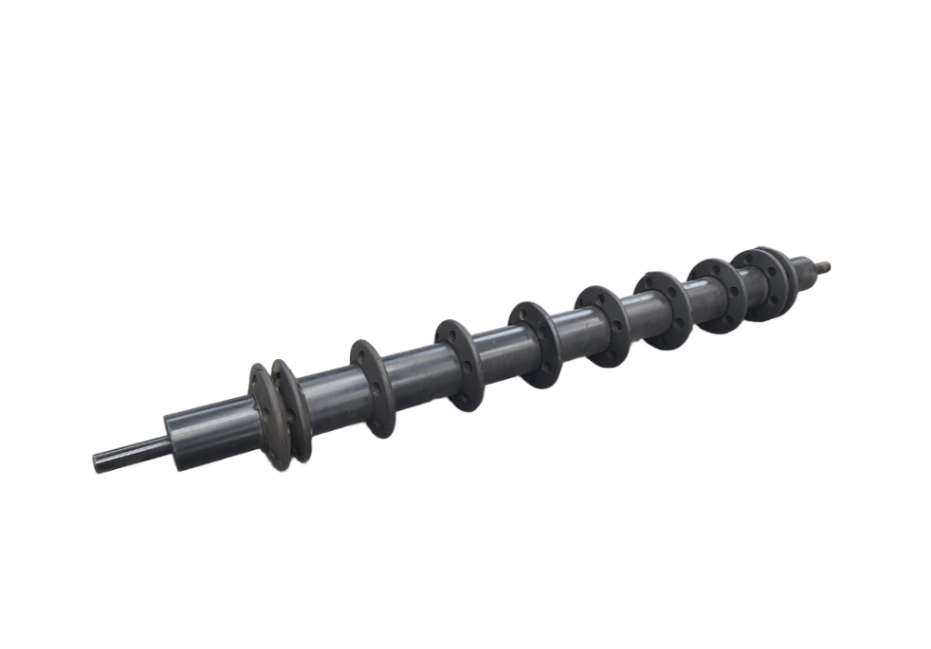 Steel roller incl. 9 disc rings for Powerscreen, Evoquip and McCloskey - Ø76x1310x1500