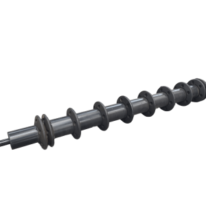 Steel roller incl. 9 disc rings for Powerscreen, Evoquip and McCloskey - Ø76x1310x1500