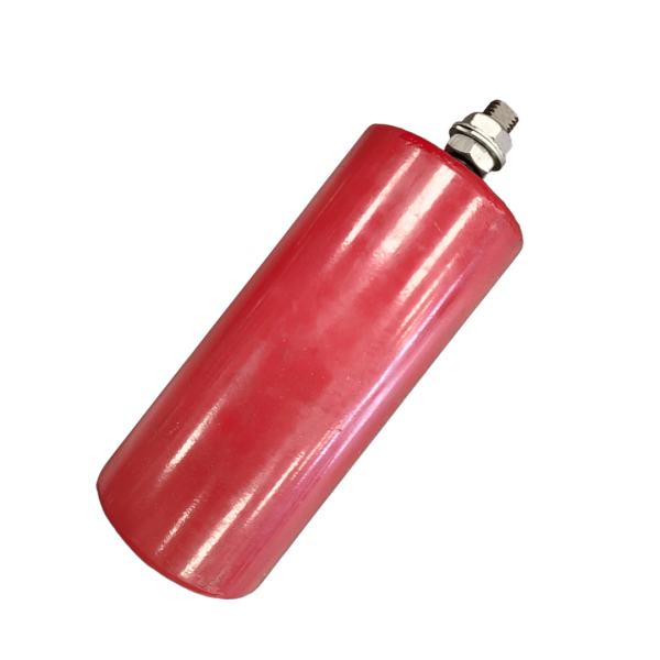Cylindrical guide roller - Ø89 x 200 x 240 mm.
