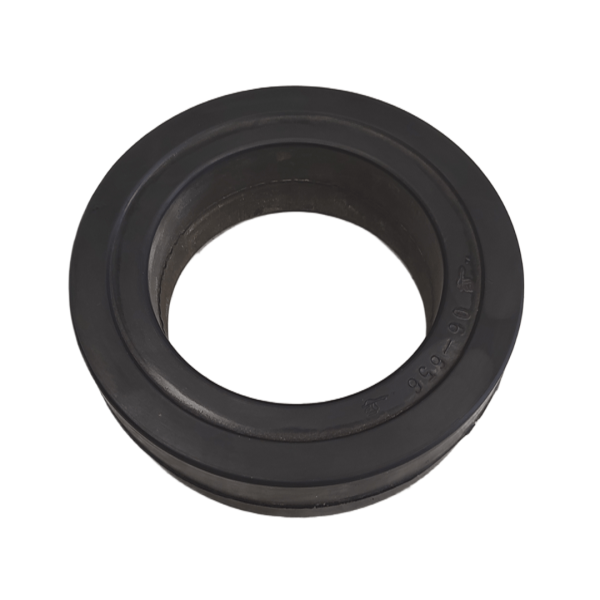 Rubber flat ring for steel roller - Ø108 / Ø159 x 45 mm.