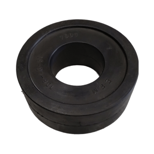 Rubber flattening ring for steel roller - Ø53 / Ø105 x 40 mm.