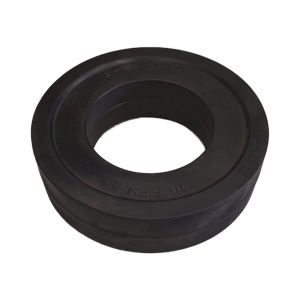 Rubber flat ring for steel roller - Ø89 / Ø159 x 40 mm.