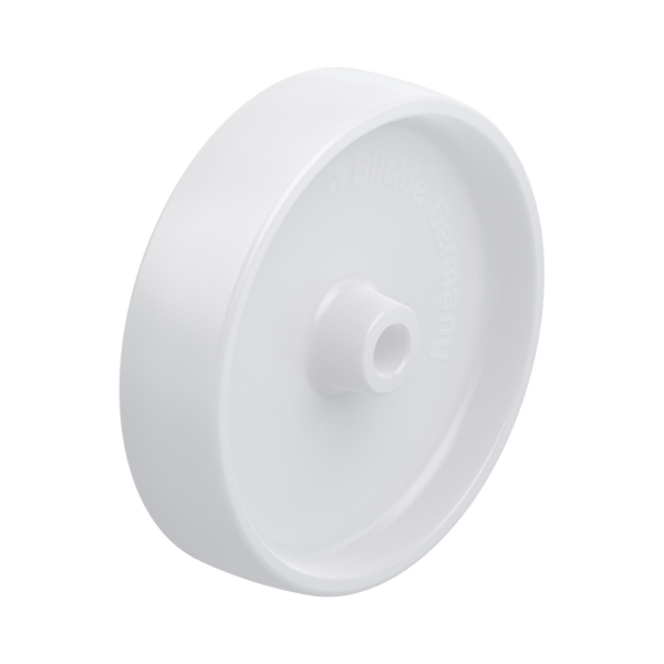 Nylon wheel - Loose with plain bearing - Ø200 x Ø20 mm.