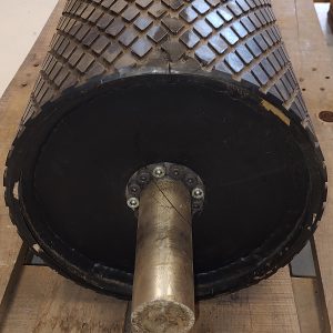 Drum and pulley lagging