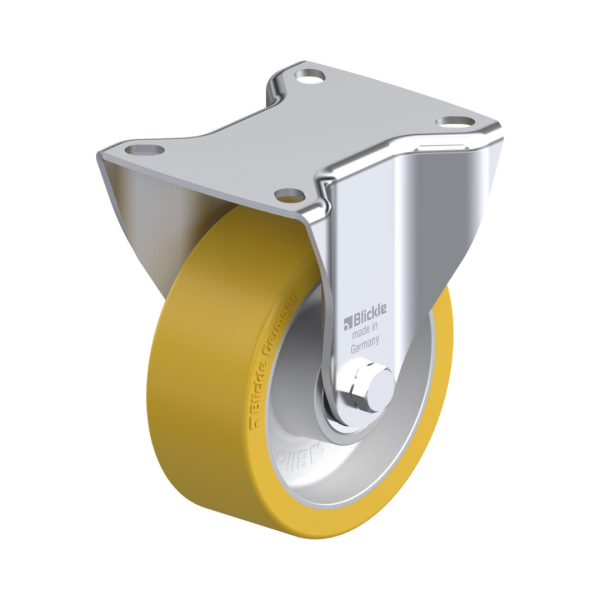 Heavy duty wheels - Fixed - Ø100 mm (PU)