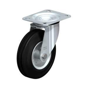 Transport wheels - Swivel castors - Ø100 mm (Rubber)