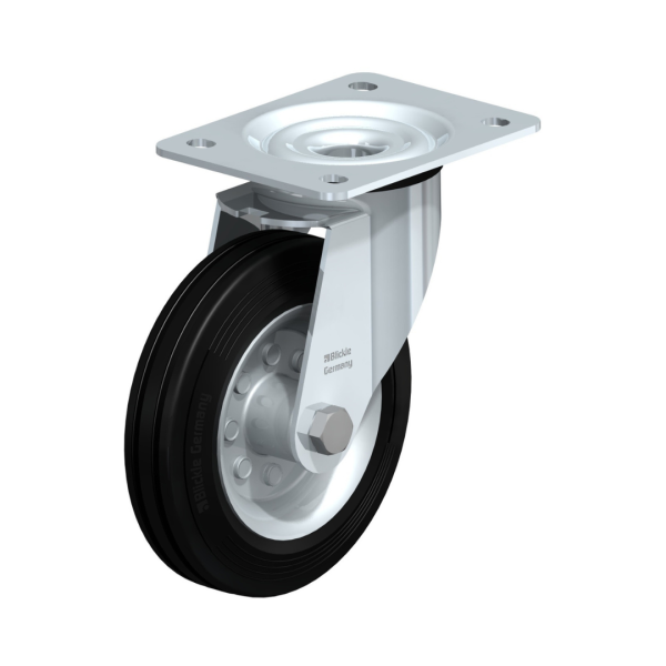 Transport wheels - Swivel castors - Ø160 mm (Rubber)