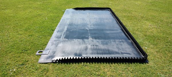 Water jump in 6 mm rubber with corrugated edges - 2000 x 4000 mm. - Image 2