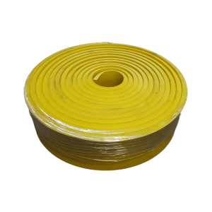 Side skirt - 15 x 120 x 10.000 mm. (Yellow / Shore 90)